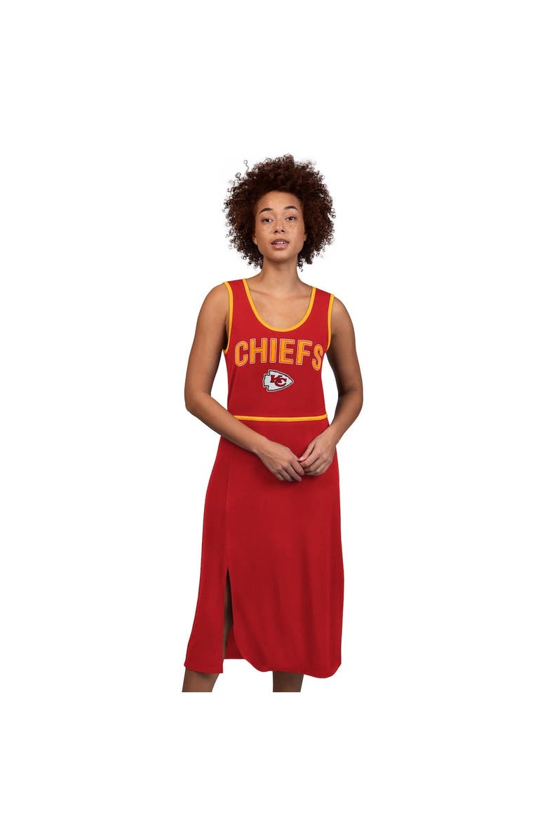 G-III 4HER BY CARL BANKS Women's G-III 4Her by Carl Banks  Red Kansas City Chiefs Center Field Maxi Dress, Alternate, color, Red