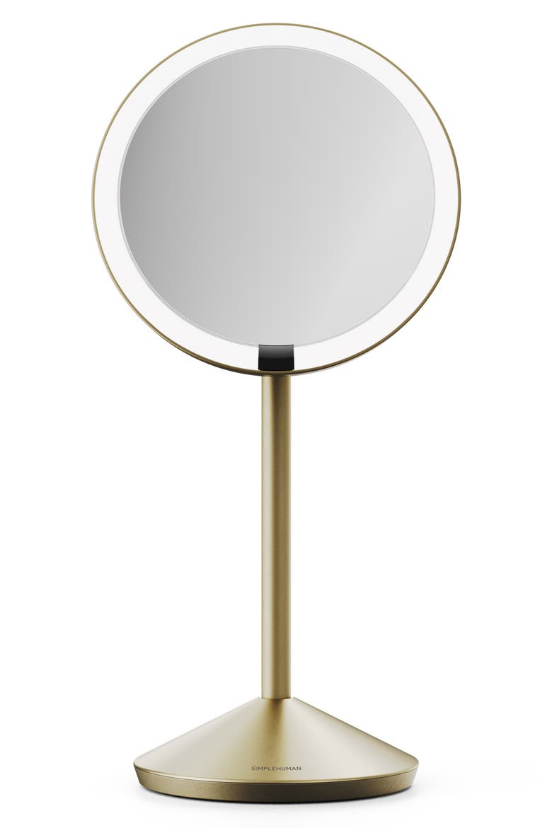 Sensor Travel Mirror, Main, color, MATTE GOLD STEEL