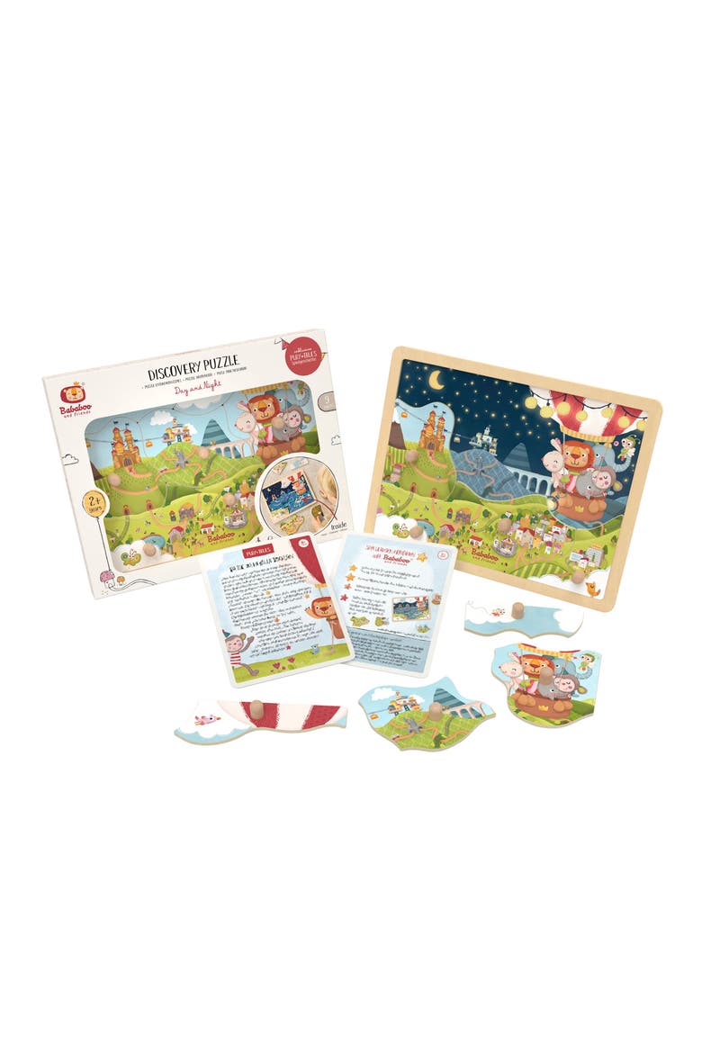 Day and Night Discovery Puzzle, Alternate, color, Blue