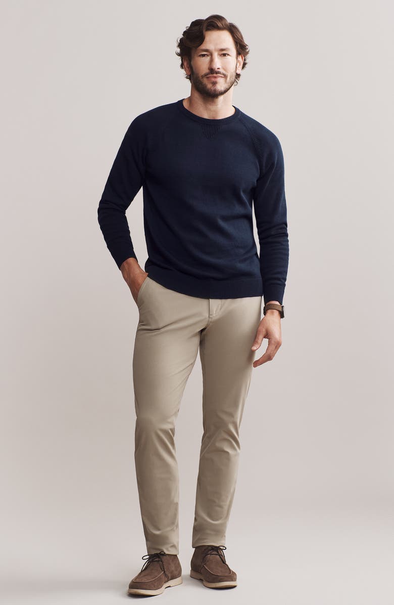 Rhone Commuter Crewneck Sweater, Alternate, color, True Navy