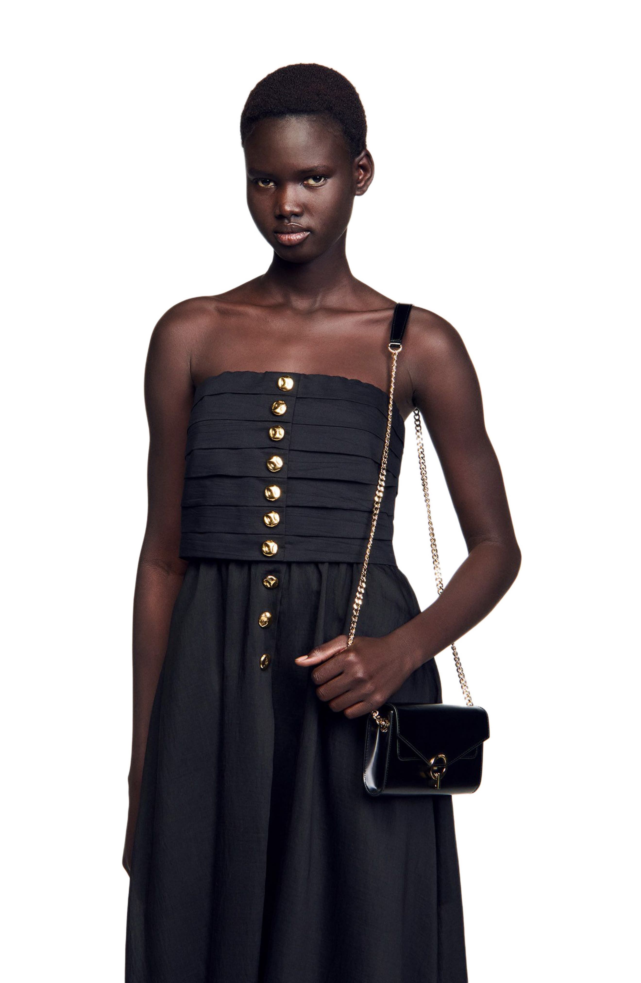 SANDRO Yza Pocket clutch bag (Women) | Nordstrom