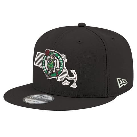 Men's New Era Black Boston Celtics State Pride 9FIFTY Snapback Hat