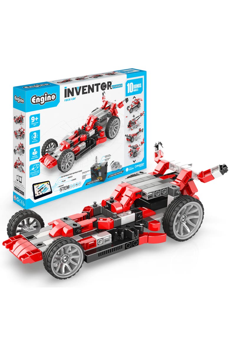 Race Car Building Set, Main, color, Multicolored