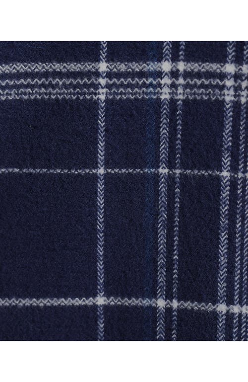 Lands' End Traditional Fit Flagship Flannel Shirt In Multi