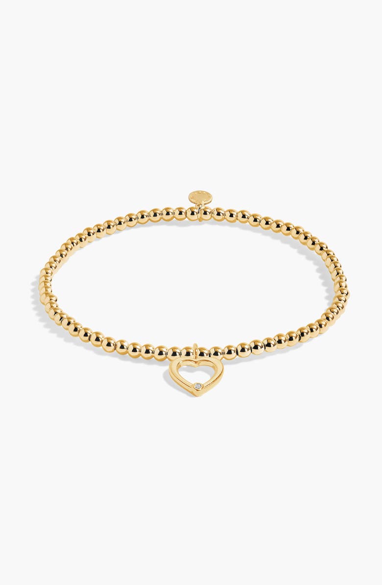 A Littles & Co A Little 'In Loving Memory' Bracelet In Gold-Tone Plating, Main, color, Metallic Gold