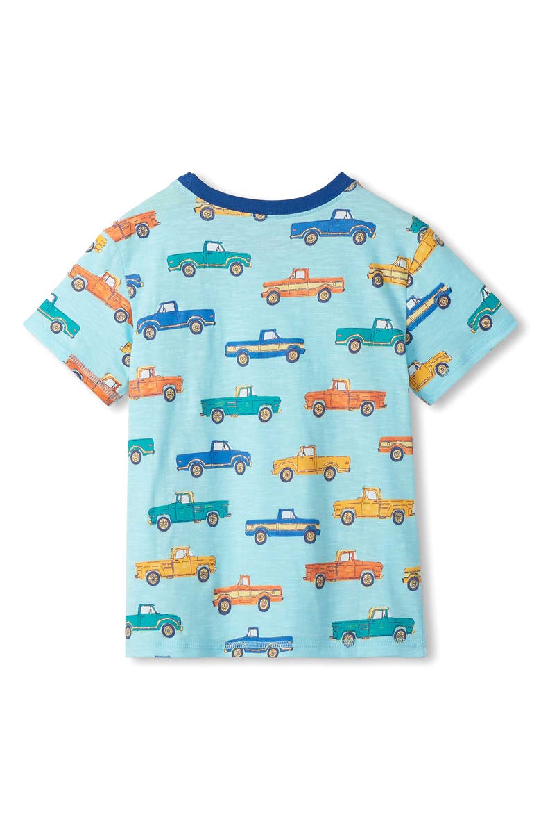 Hatley Kids' Truck Print Pocket T-Shirt, Alternate, color,