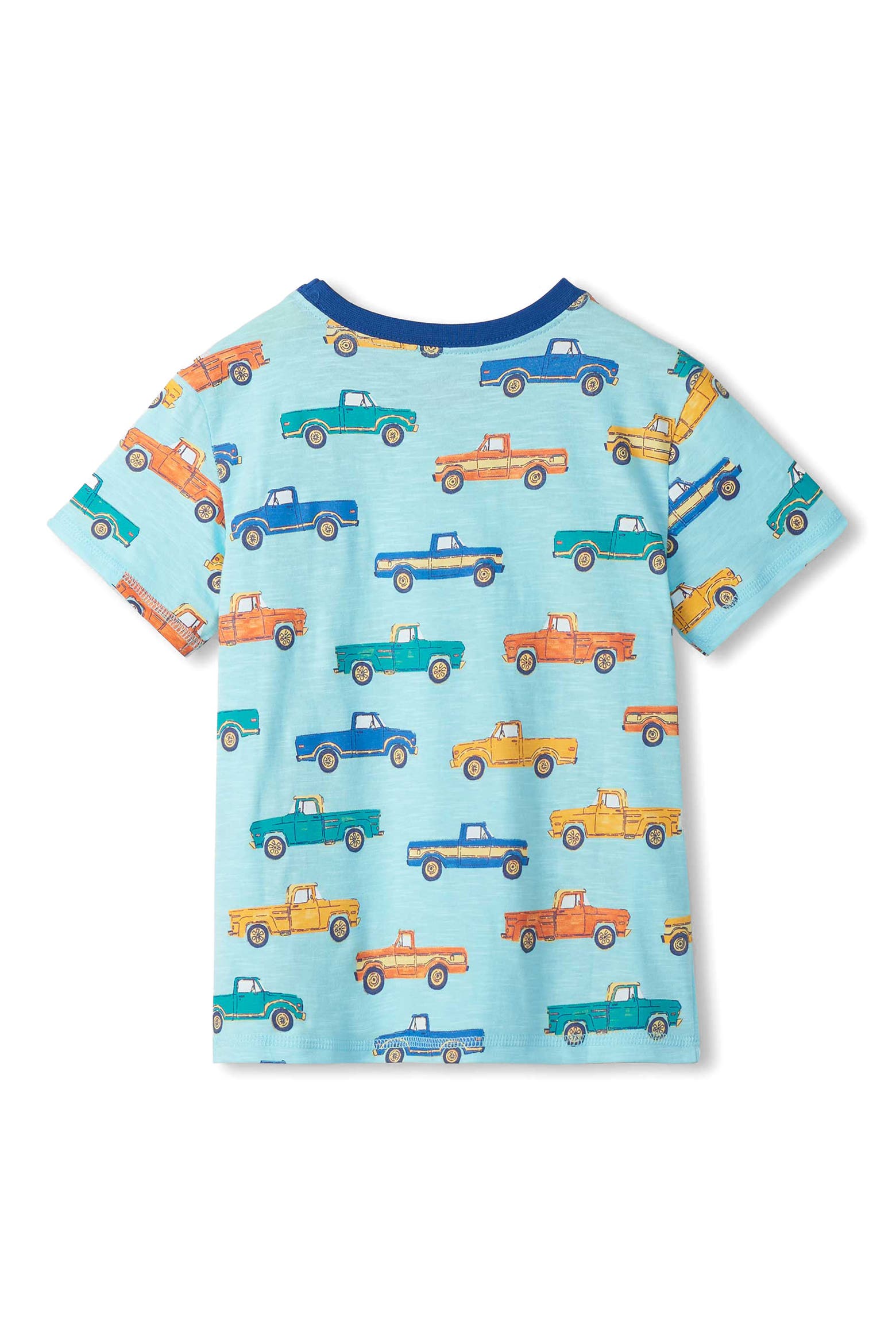 Image Lorry Coloruing Printable Hatley Kids' Truck Print Pocket T-Shirt | Nordstrom