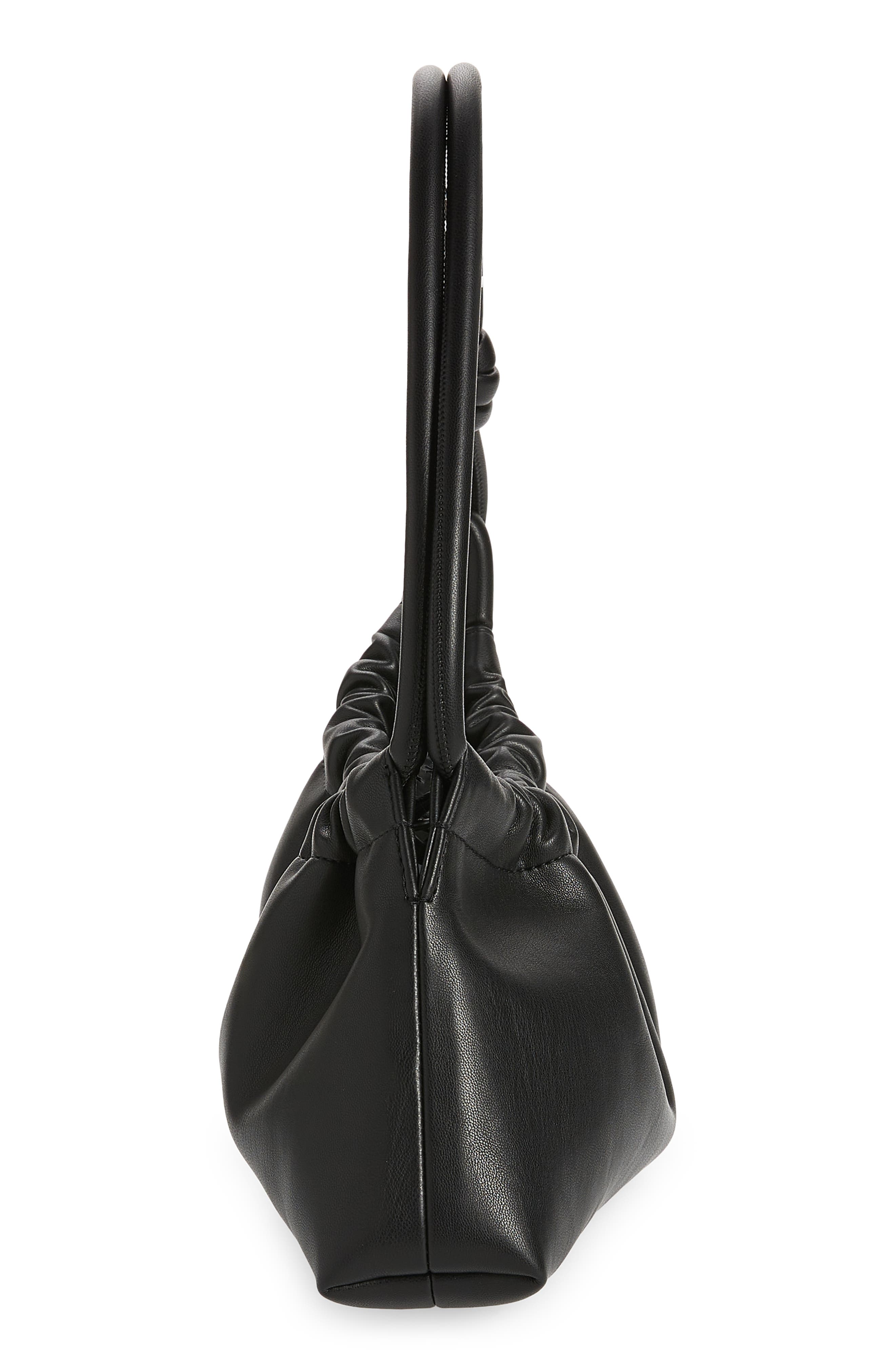 Nanushka Valerie Vegan Leather Shoulder Bag, Alternate, color, 