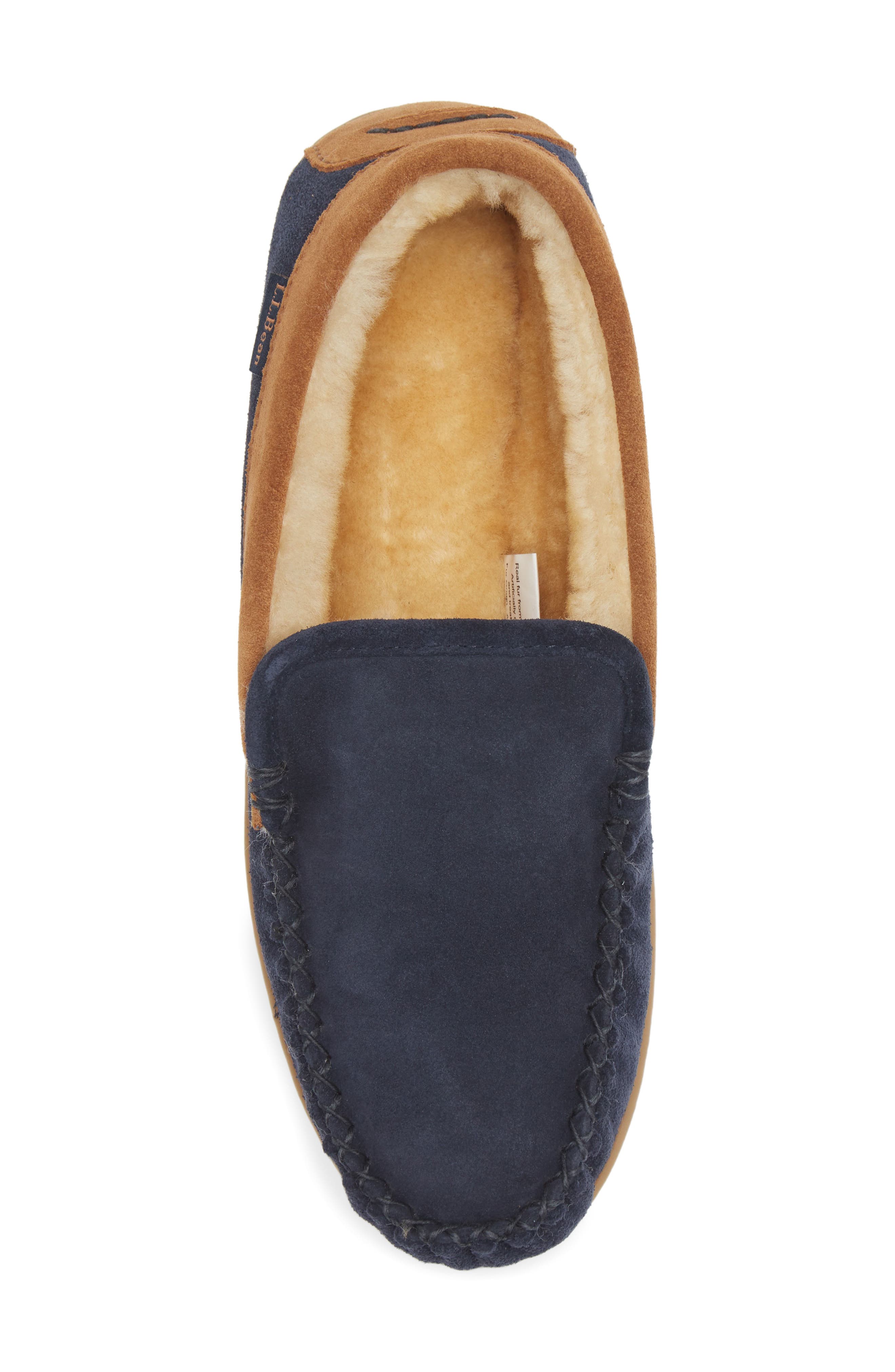 Wicked Good Venetian Driving Shoe, Alternate, color, CARBON NAVY/ SADDLE
