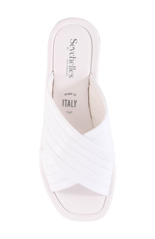 Seychelles Courage Sandal In White