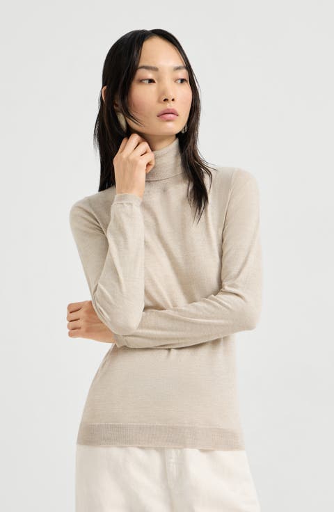 Cashmere and silk Sparkling sweater