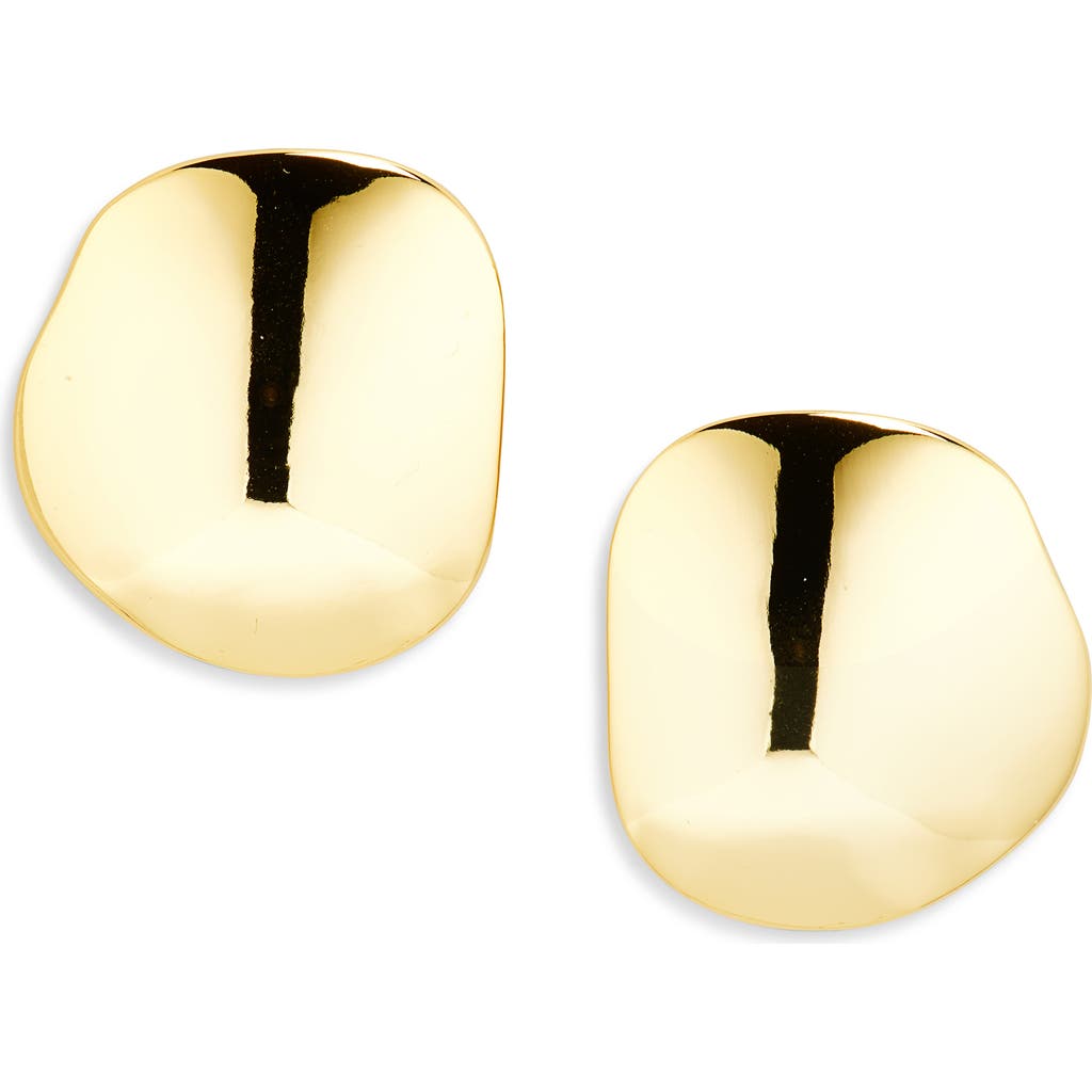Lele Sadoughi Discus Button Stud Earrings in Gold at Nordstrom