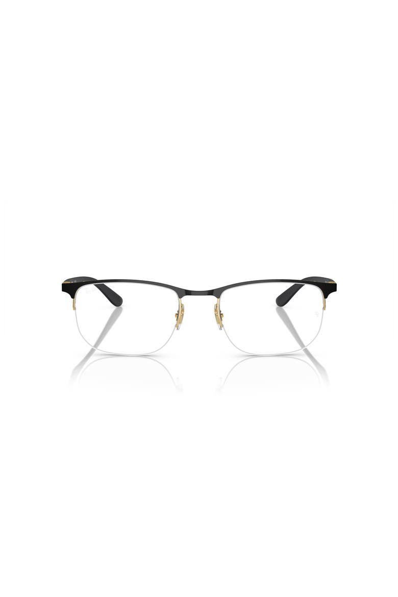 53mm Irregular optical glasses, Alternate, color, Black
