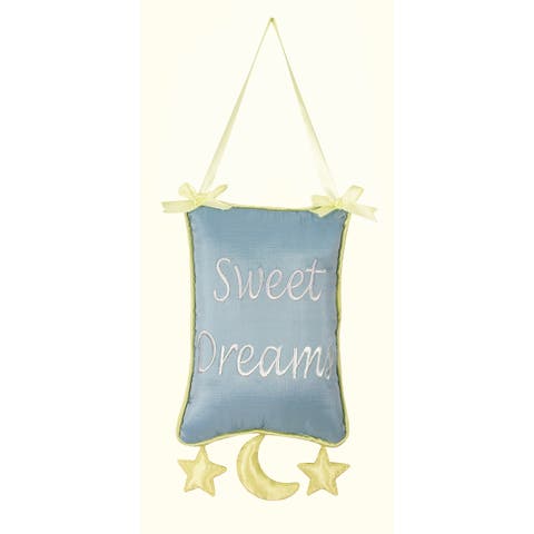 Sweet Dreams Embroidered Pillow, 5" x 7"