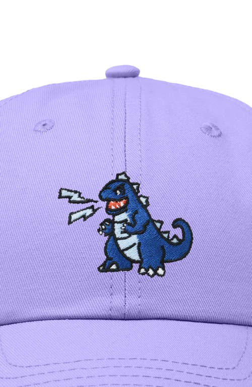 Dalix Big Lizard Cap In Lavender