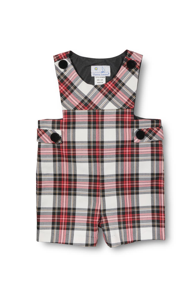 Florence Eiseman Plaid Shortall, Main, color, Red And White Plaid