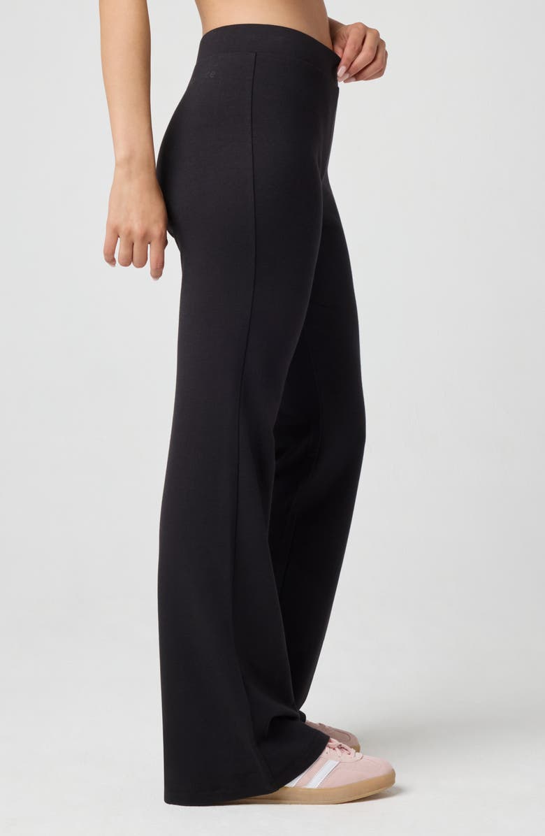 Florence by Mills Sporty Terry Flare Pants, Alternate, color, Black