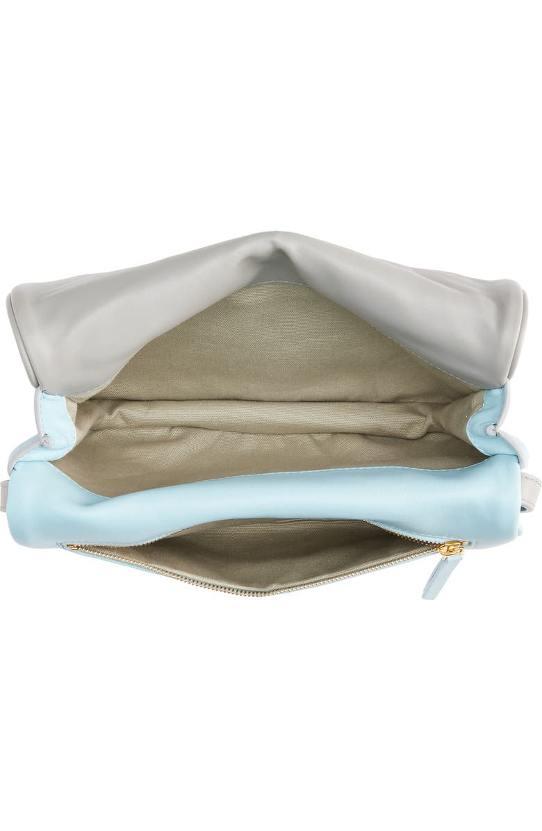 Bottega Veneta Intrecciato Leather Shoulder Bag, Alternate, color, 1597 Sterling