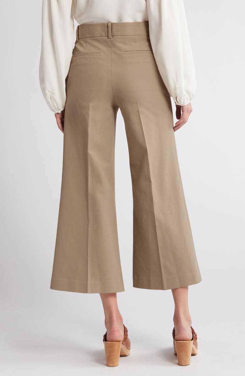 FRAME Le Palazzo High Waist Crop Pants, Alternate, color, 