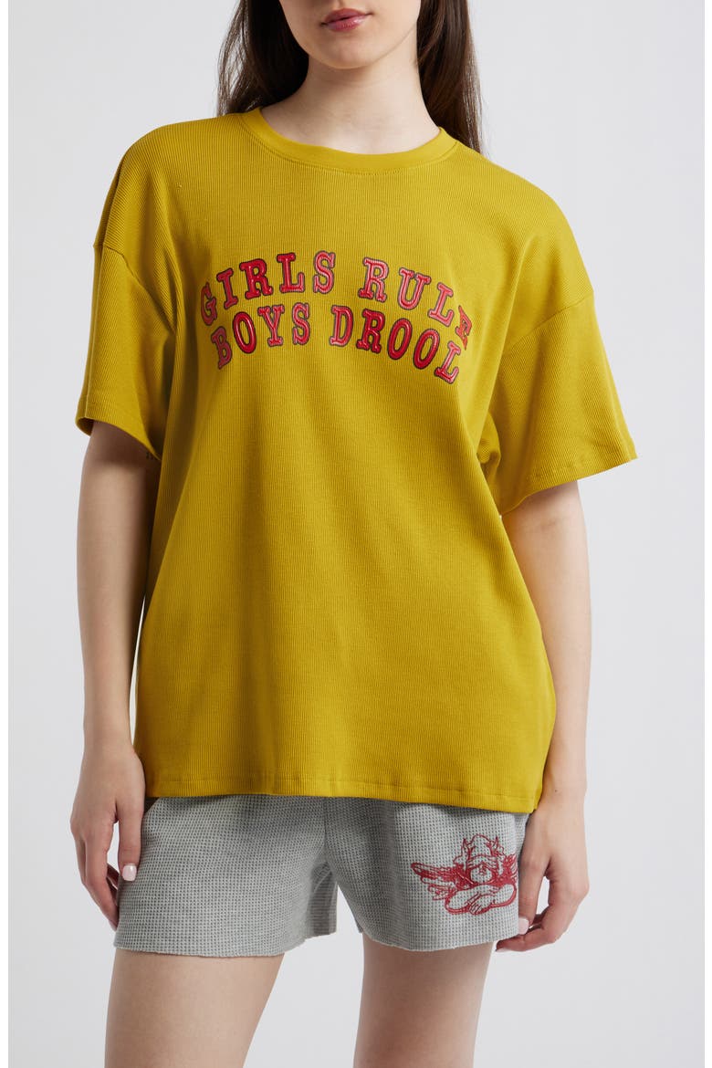 Girls Rule Boys Drool Graphic T-Shirt (Women) | Nordstrom