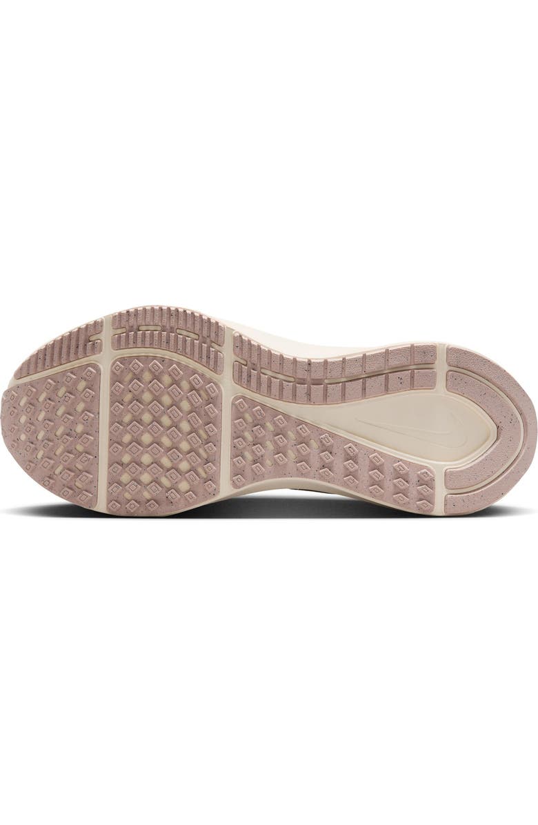 Nike Air Zoom Structure 25 Road Running Shoe, Alternate, color, Pink Oxford/ Pale Ivory