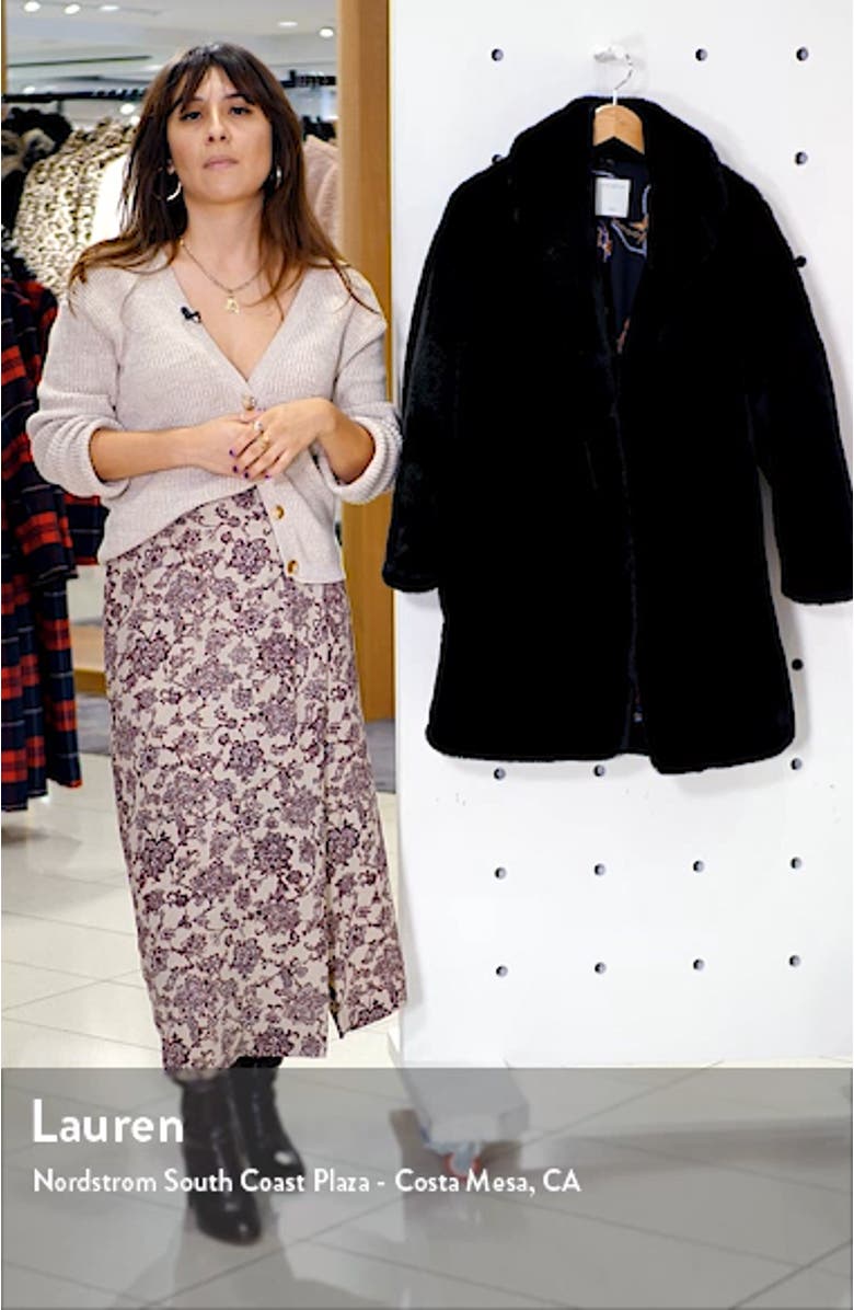 Fany Faux Fur Coat, sales video thumbnail