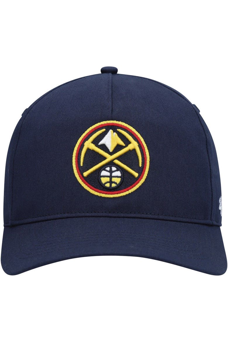 Men's '47 Navy Denver Nuggets Hitch Snapback Hat, Alternate, color, Navy