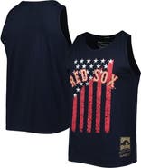 Mitchell & Ness Men's Mitchell & Ness Navy Boston Red Sox Cooperstown Collection Stars and Stripes Tank Top