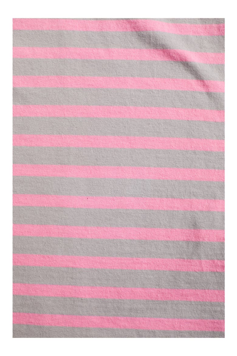 x Vuarnet Logo Stripe Rugby Shirt, Alternate, color, GREY/ PINK