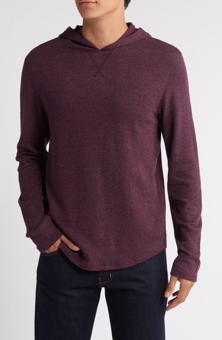 Vince Pima Cotton Blend Hoodie, Main, color, Napa