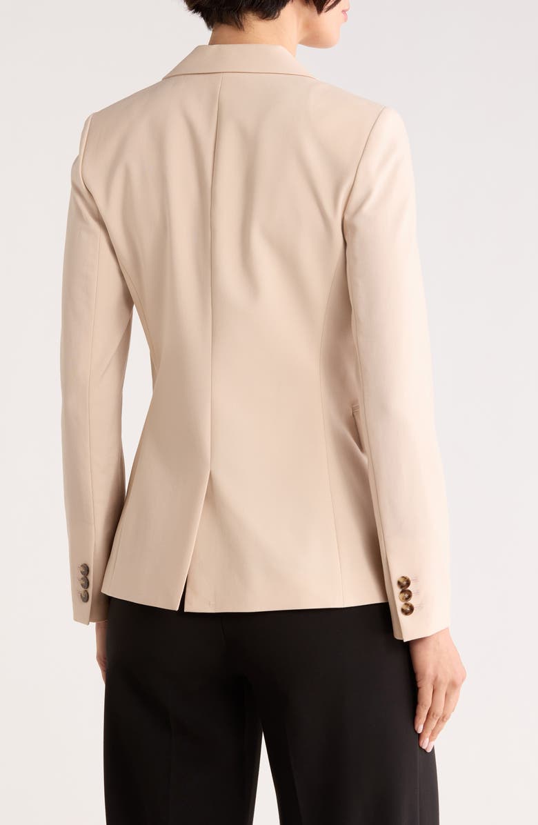 Theory Gabrielle Stretch Wool Blazer, Alternate, color, Light Desert