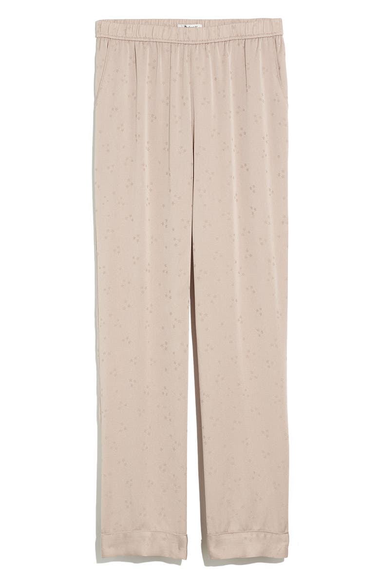 Madewell Night Stars Satin Pajama Pants, Main, color,