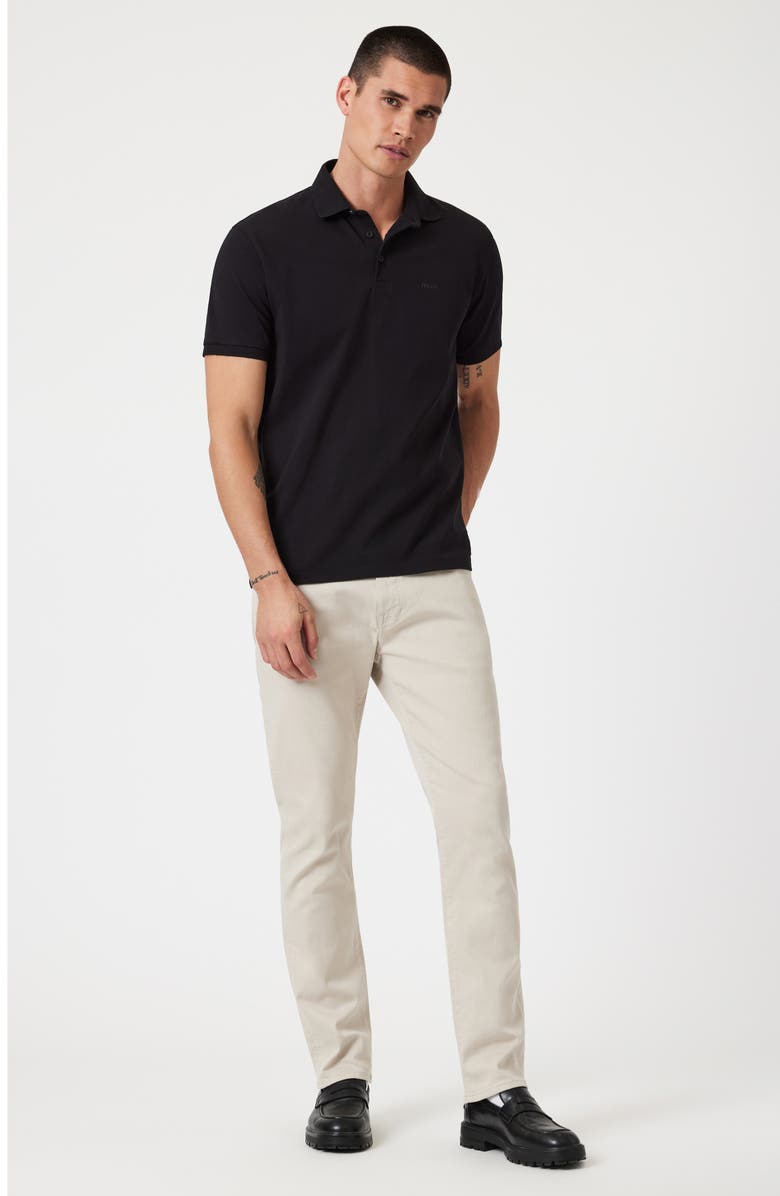 Mavi Jeans Slim Fit Cotton Polo, Alternate, color, Black
