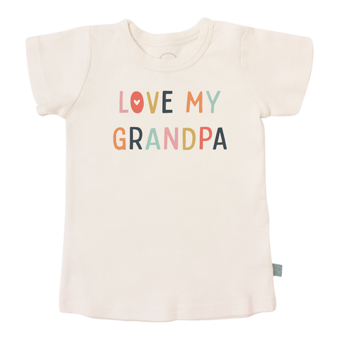 Organic Graphic Tee | Love Grandma (toddler)