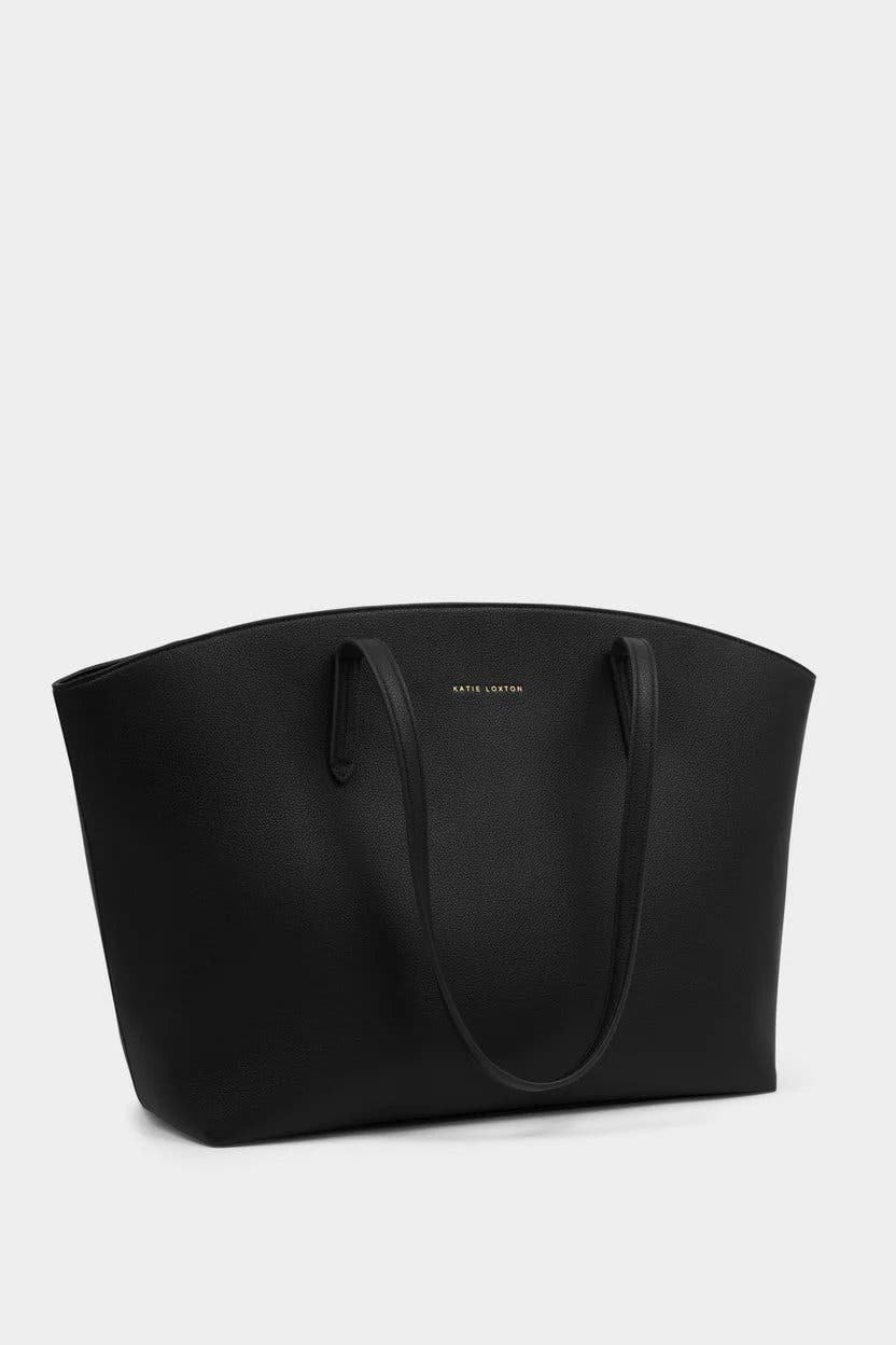 Katie Loxton Harlyn Work Tote Bag in Black, Alternate, color, 