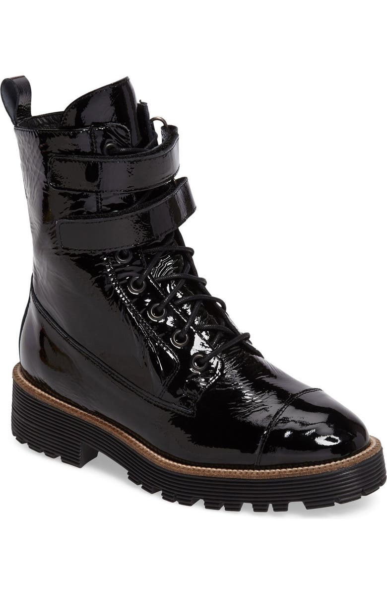 Shellys London Tyra Combat Boot, Main, color,