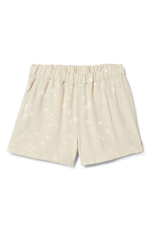 Jacquard Satin Shorts