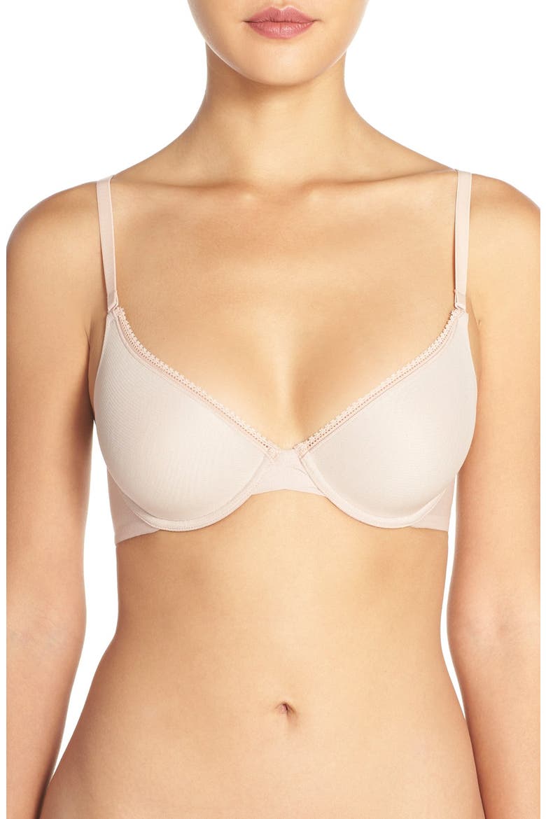 Underwire Convertible T-Shirt Bra, Main, color, CHAMP