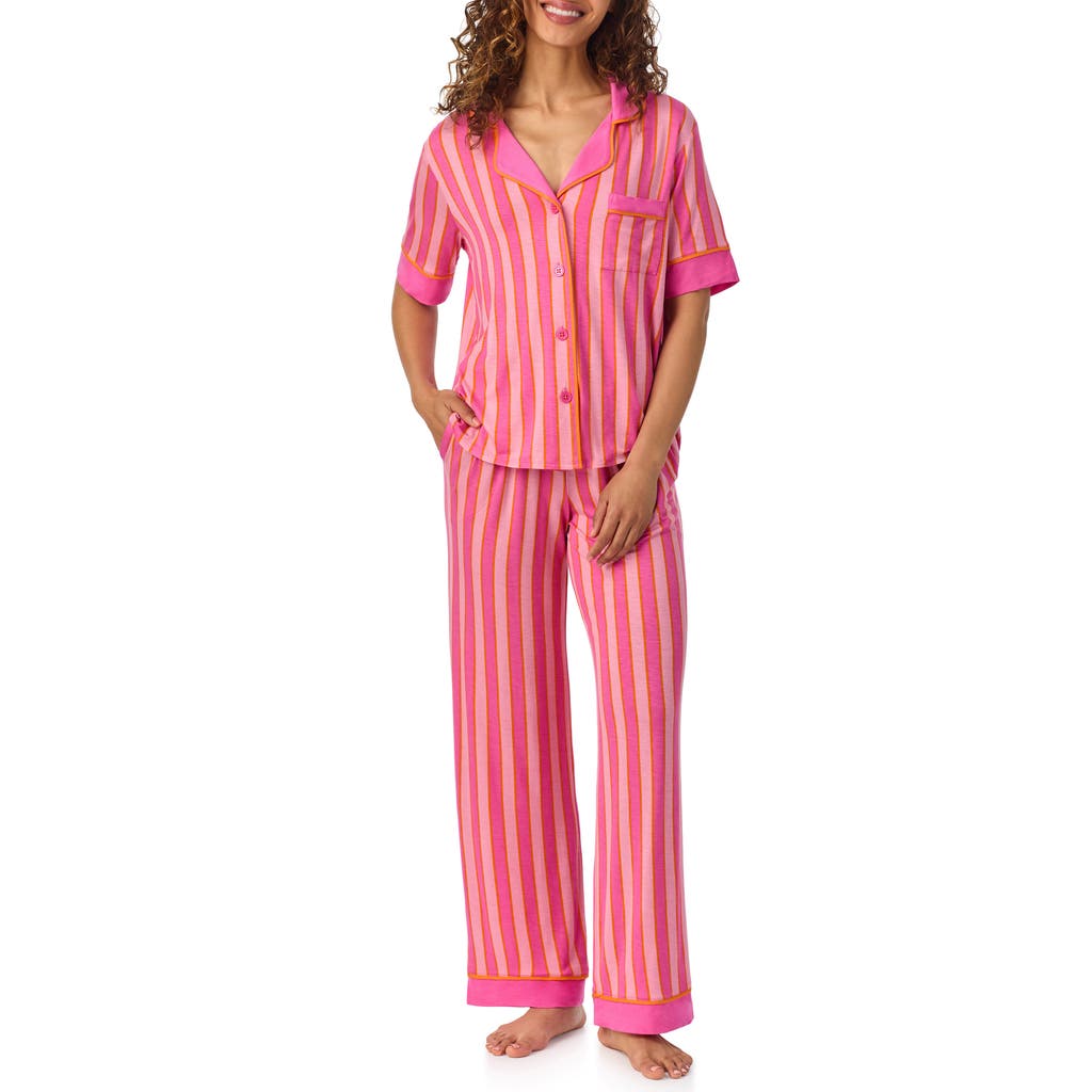 Room Service Pjs Print Long Pajamas
