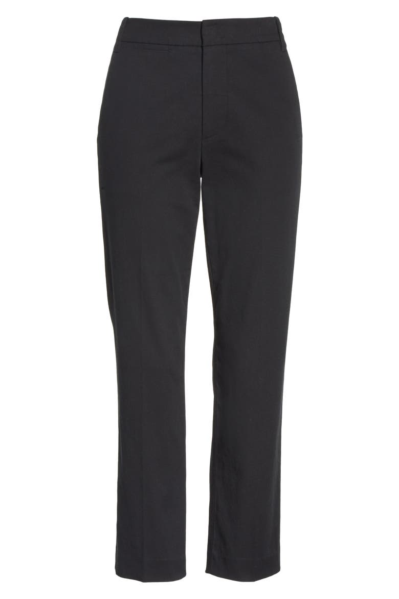 Coin Pocket Chino Pants, Alternate, color, BLACK