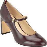 Tommy Hilfiger Sloane Faux Leather Mary Jane Pump