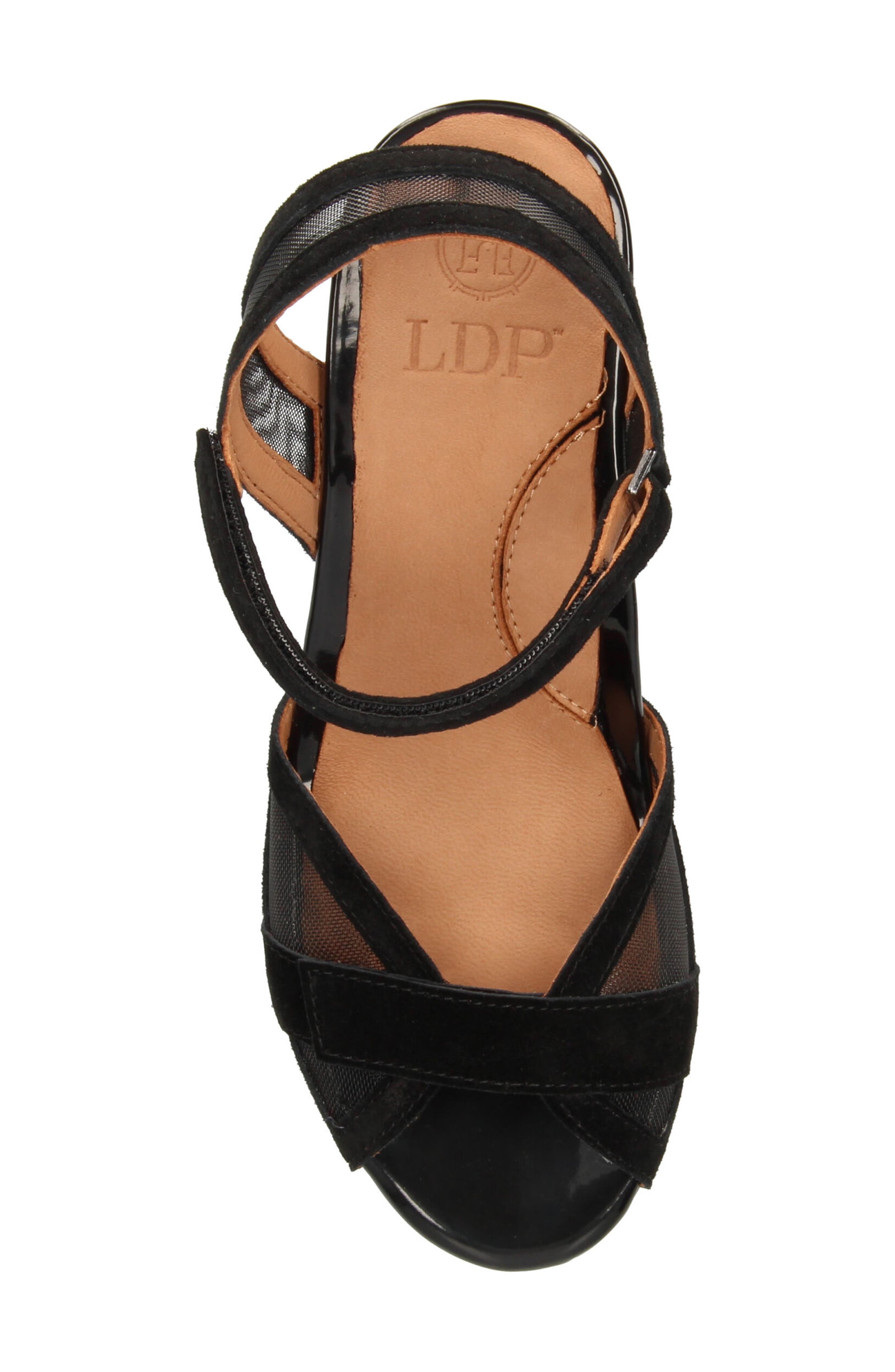 L'Amour des Pieds Mahiya Block Heel Sandal, Alternate, color, Black