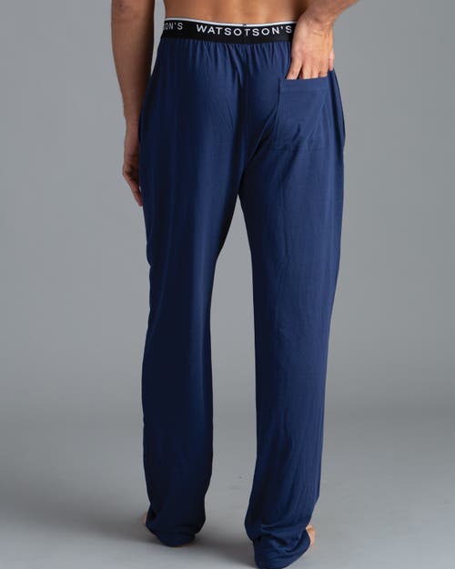 Watson's Element Cotton/modal Lounge Pant In Blue