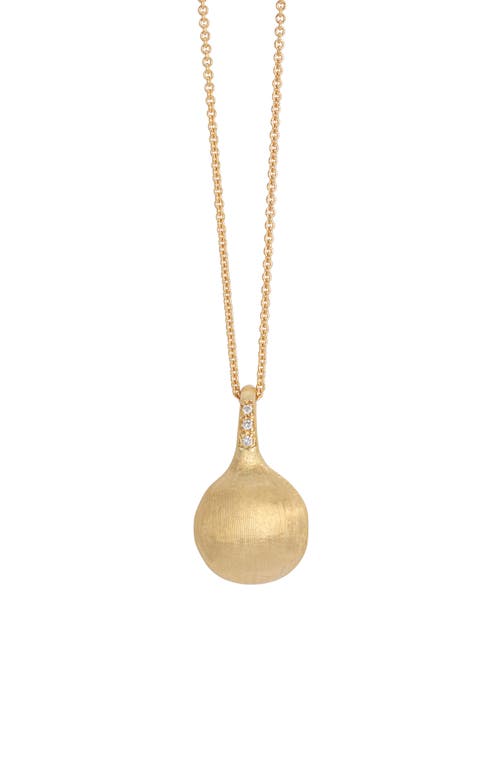 Marco Bicego Africa Boule 18K Yellow Gold & Diamond Pendant Necklace  product