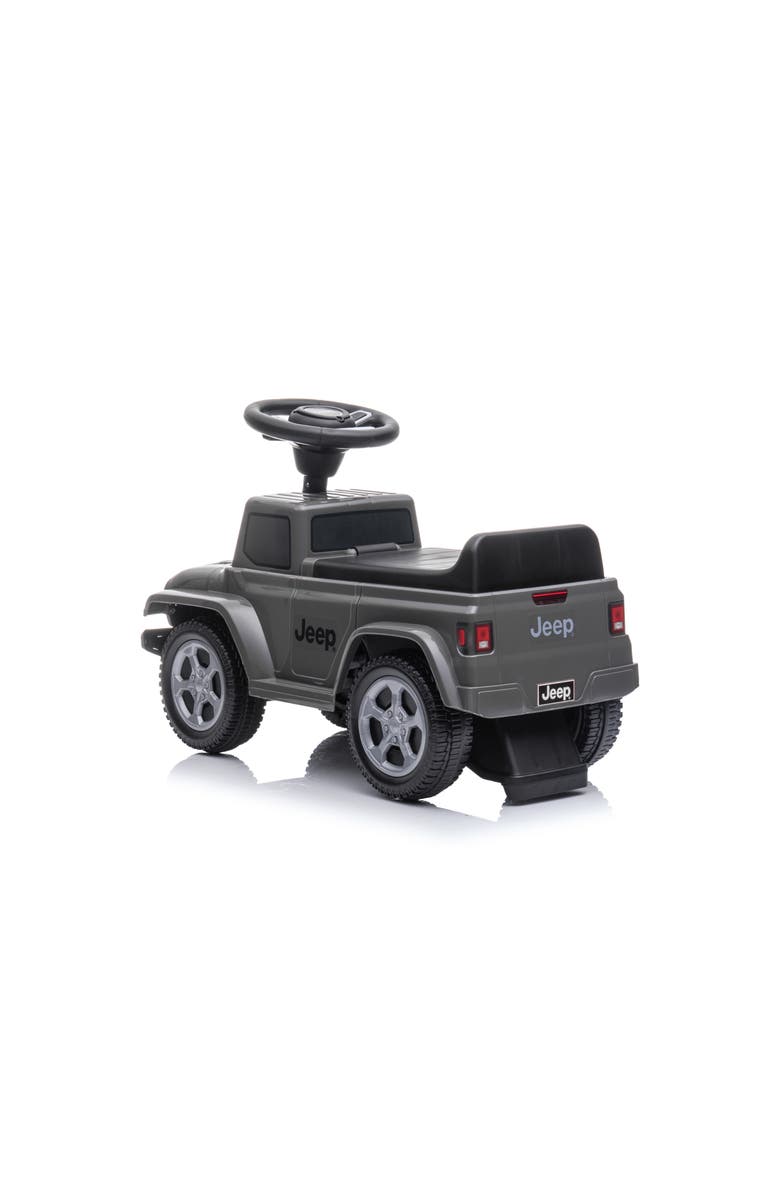 FREDDO Jeep Rubicon Foot to Floor Ride-On for Toddlers, Alternate, color, Grey