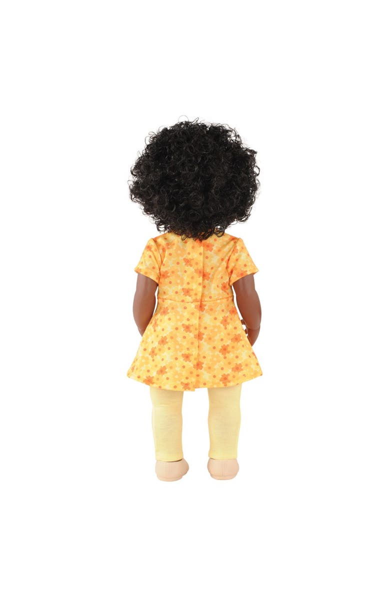 Kaplan Early Learning Company 16" Multiethnic Doll - African American Girl, Alternate, color, Multicolored