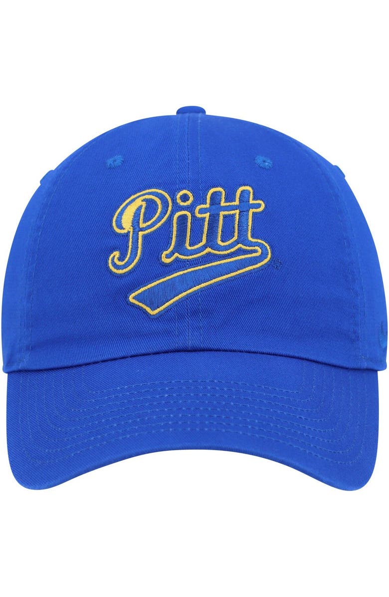Nike Unisex Nike Royal Pitt Panthers Heritage86 Logo Performance Adjustable Hat, Alternate, color,