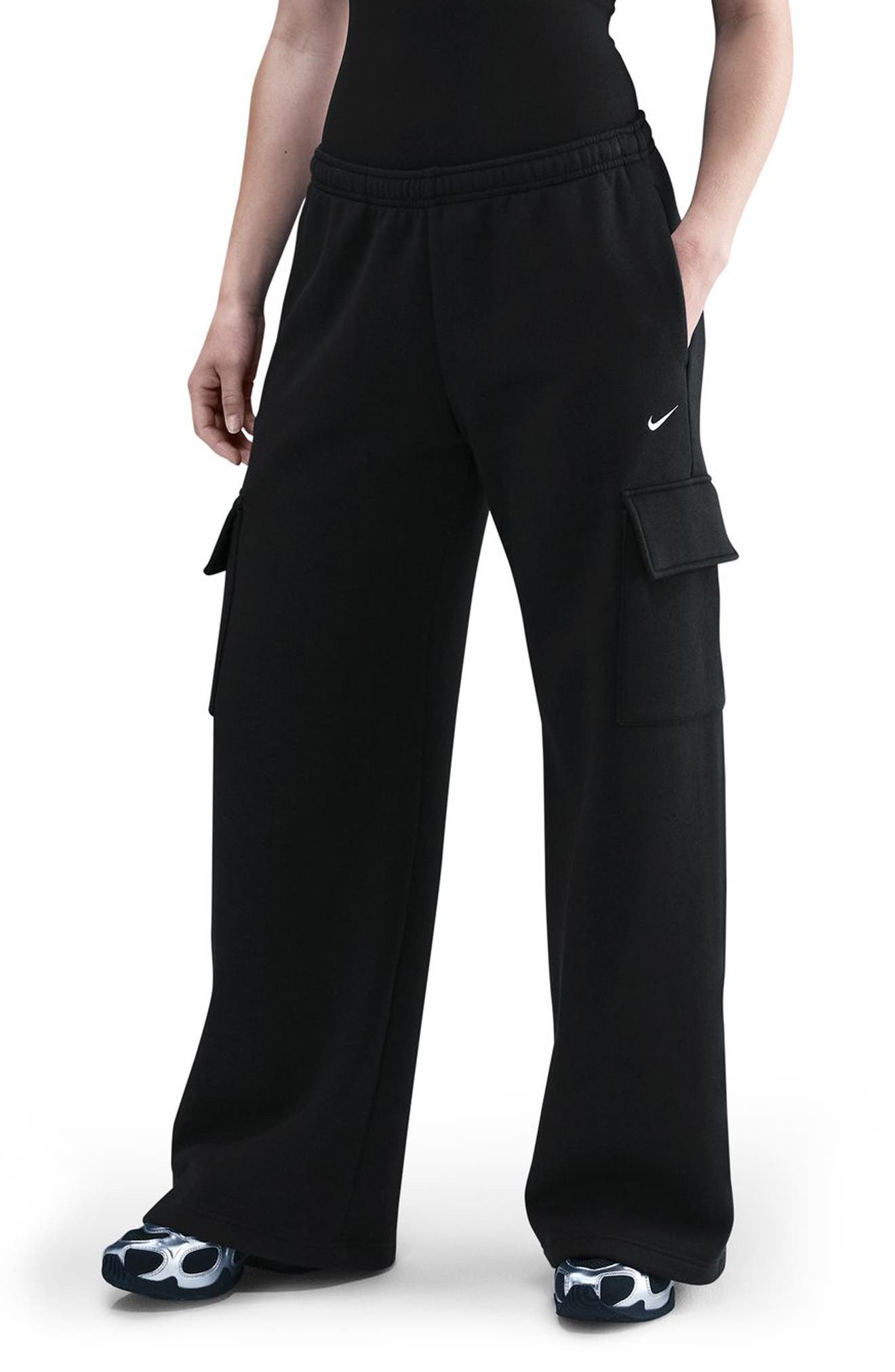 nike cargo sweatpants women's