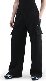 Nike Sportswear Phoenix Fleece Wide Leg Cargo Sweatpants