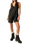 High Roller Short Denim Overalls